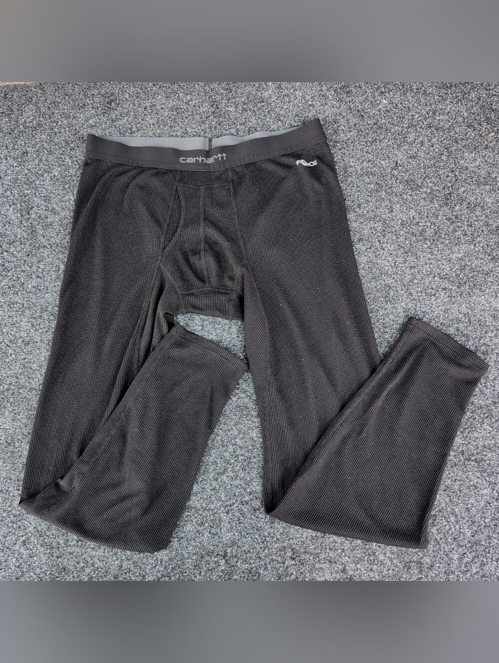 Carhartt Force Thermal Base Layer Long John Pants Mens Extra Large Waffle Knit